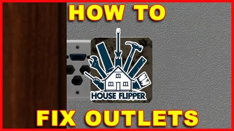 house flipper stuck on electrical socket